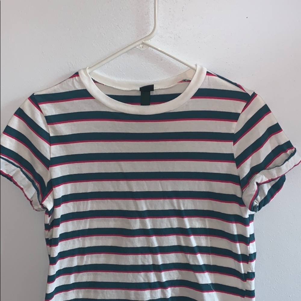 Selling a striped shirt